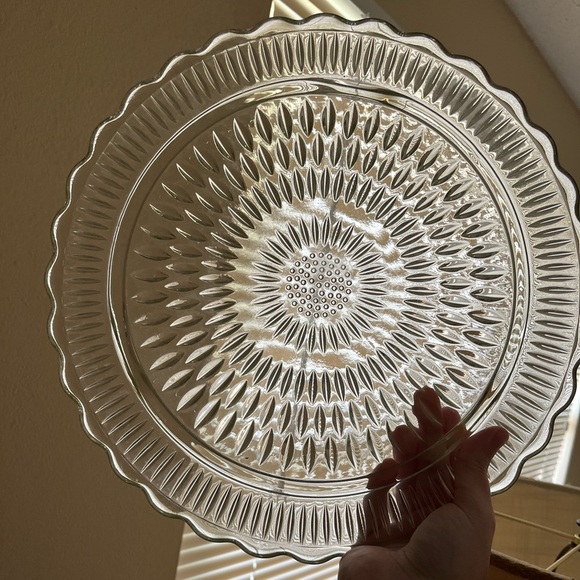 Antique Cake Serving Plate - Picture 4 of 8